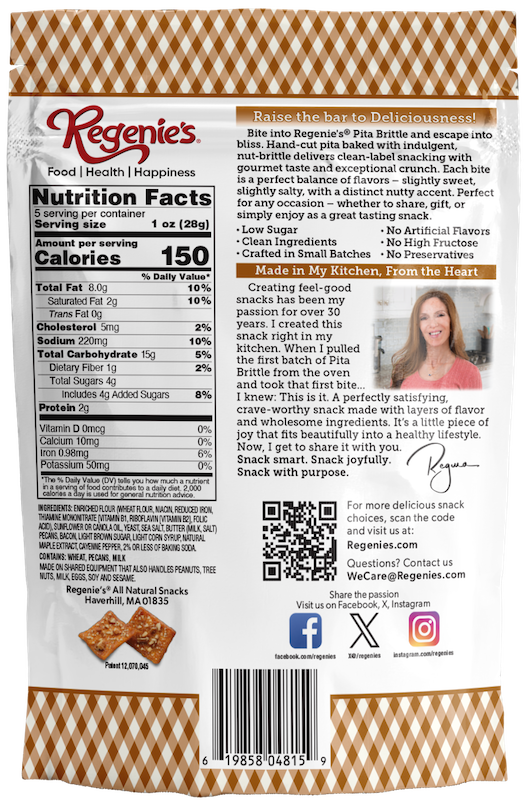 Pita Brittle® Maple Bacon Pecan