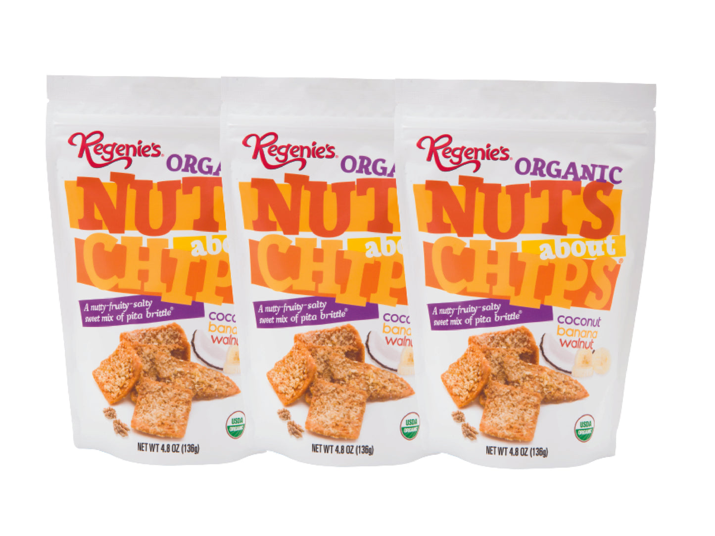 Nuts about Chips® Coconut Banana Walnut