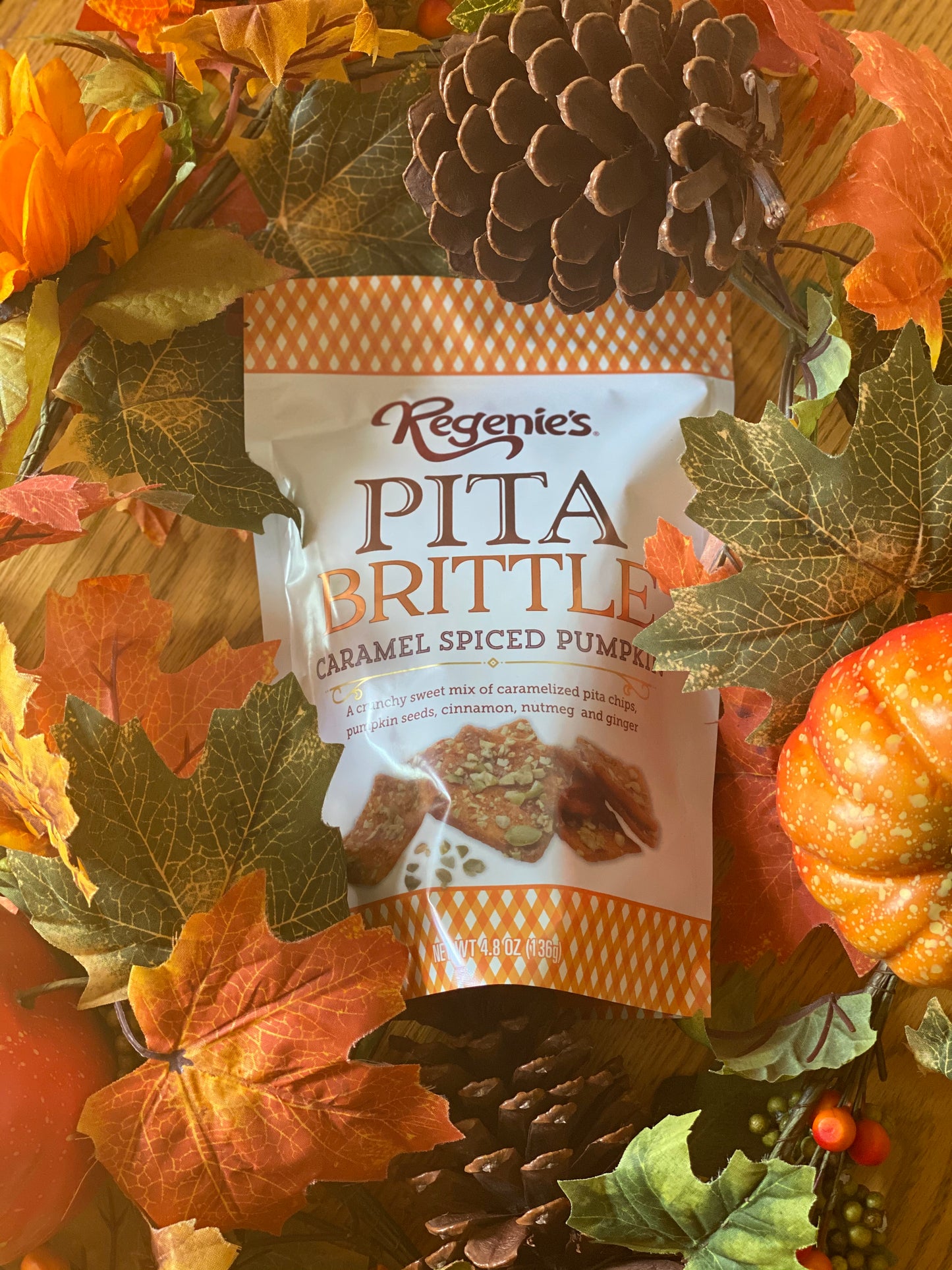 Pita Brittle® Caramel Spiced Pumpkin