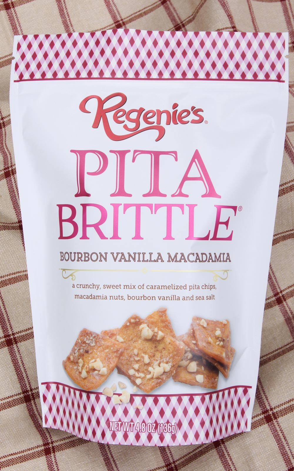 Pita Brittle®  Bourbon Vanilla Macadamia