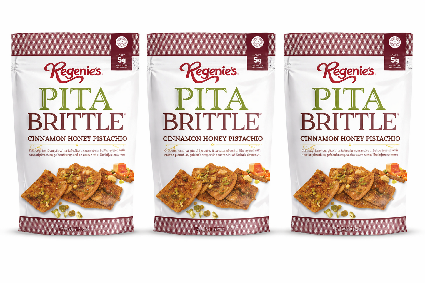 Pita Brittle® Cinnamon Honey Pistachio