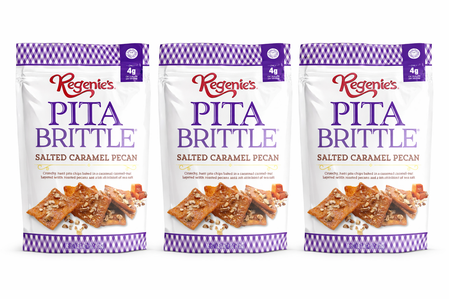 Pita Brittle® Salted Caramel Pecan