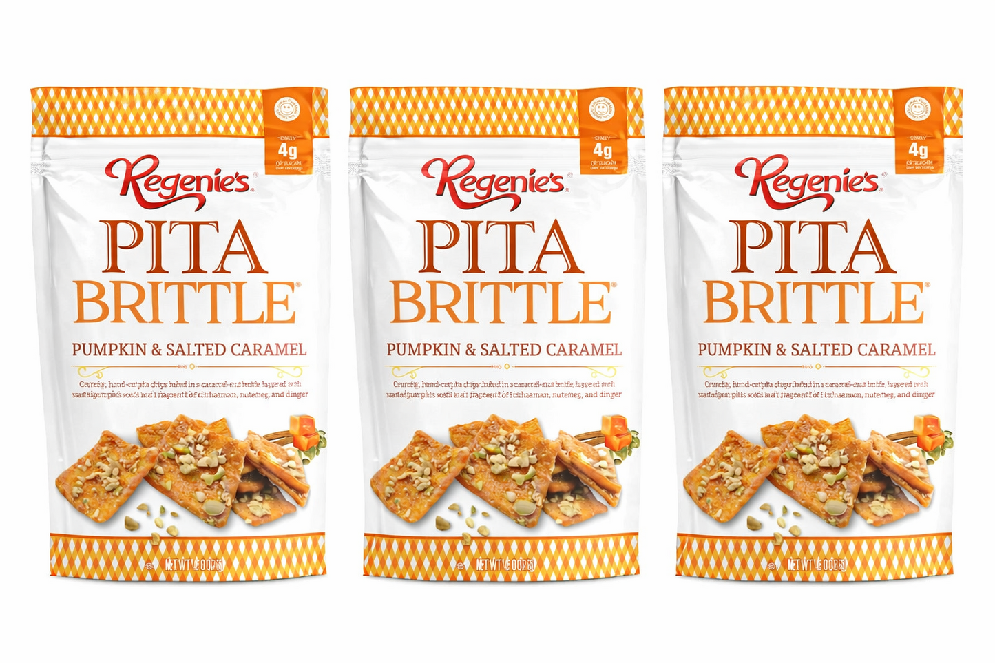 Pita Brittle® Pumpkin & Salted Caramel