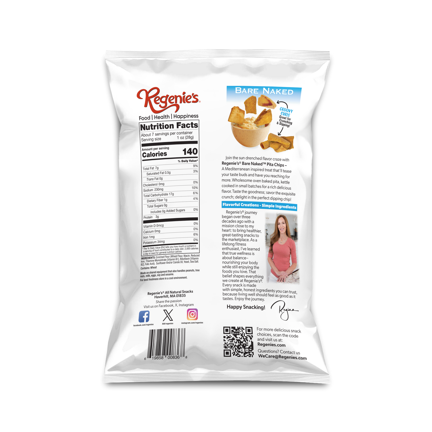 Pita Chips, Bare Naked™