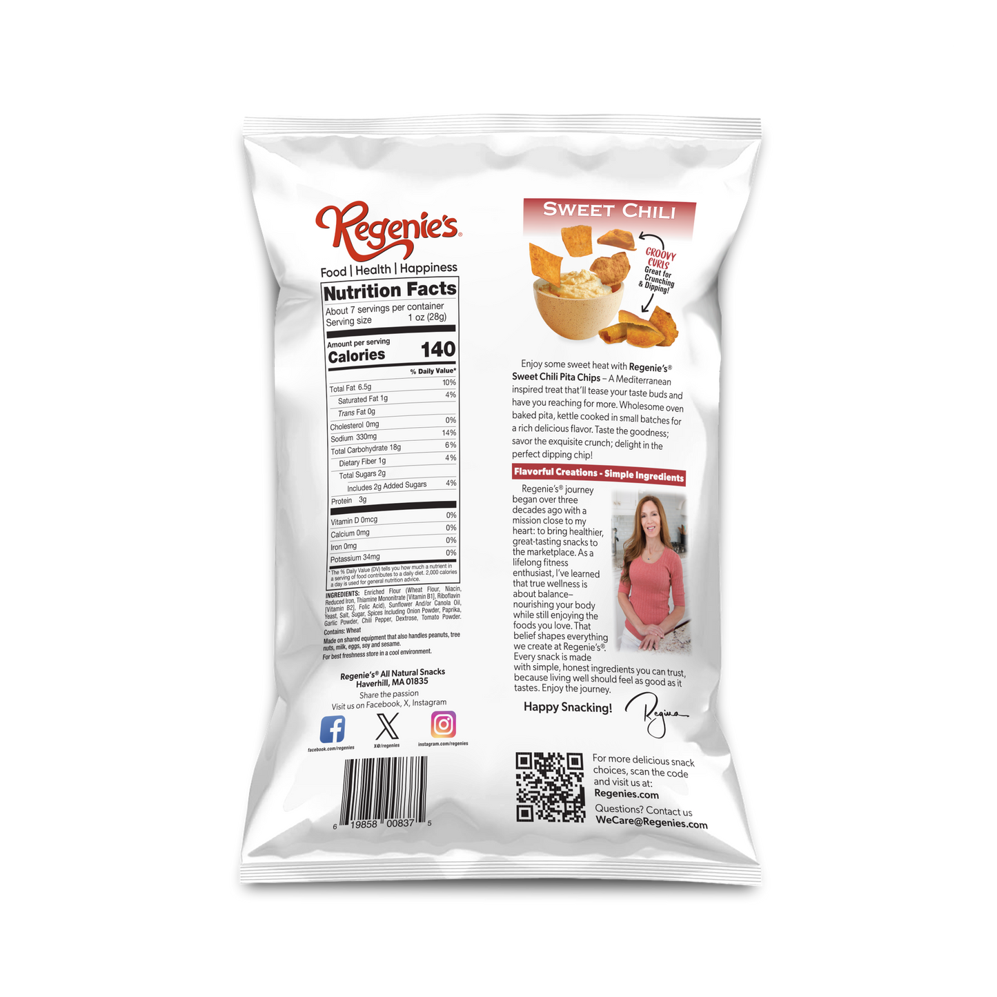 Pita Chips, Sweet Chili