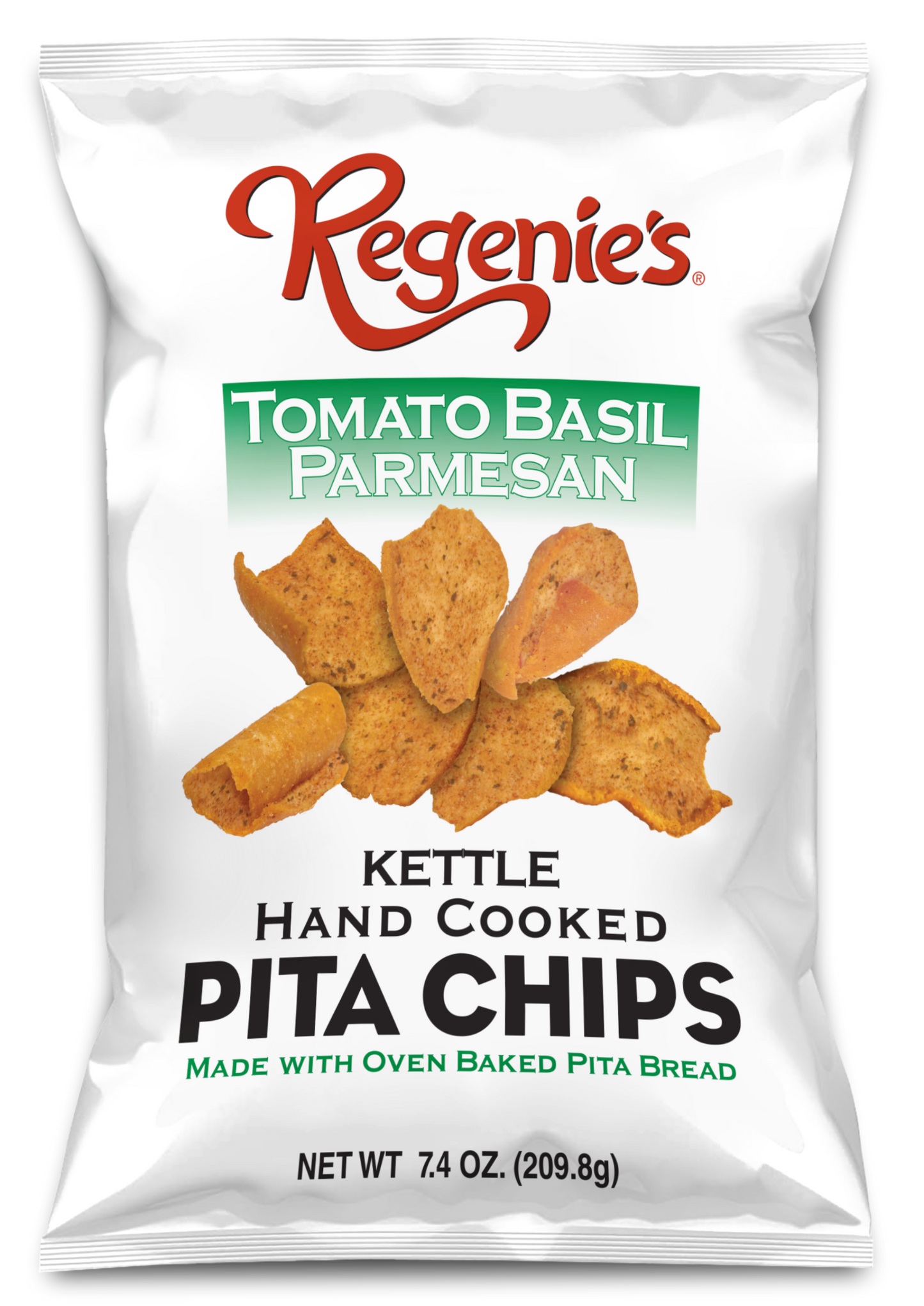 Pita Chips, Tomato Basil Parmesan