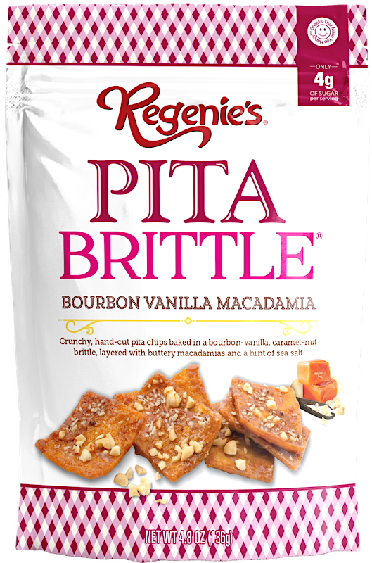 Pita Brittle®  Bourbon Vanilla Macadamia