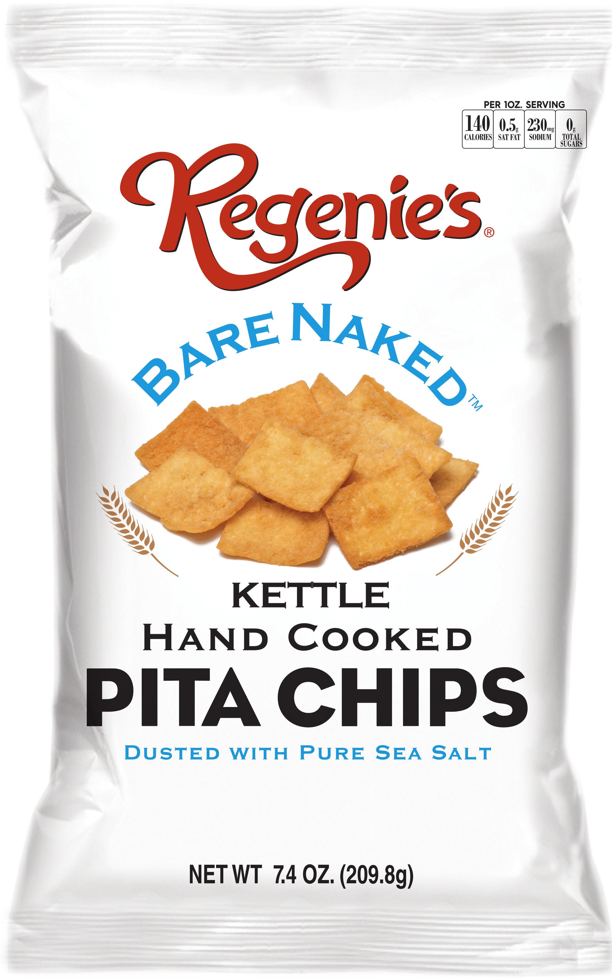 Pita Chips, Bare Naked